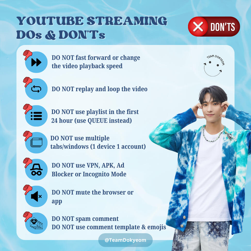 Youtube Streaming Don&#39;ts